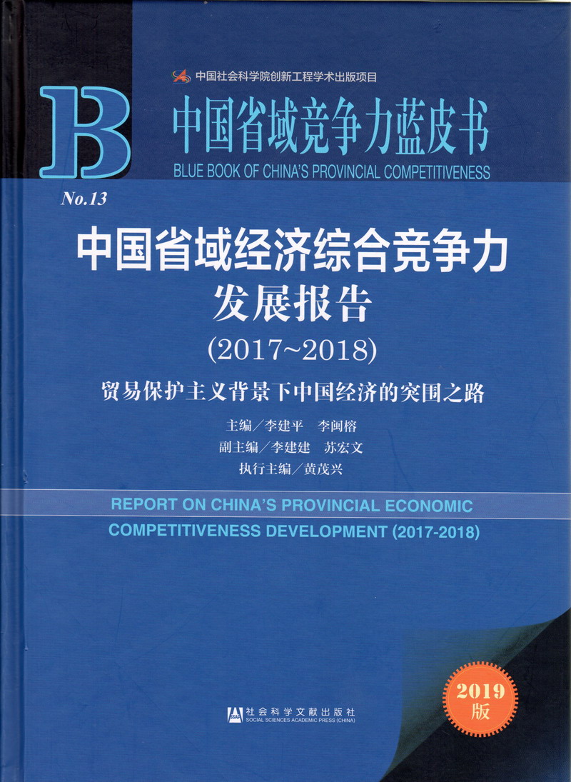 外国操屄HD中国省域经济综合竞争力发展报告（2017-2018）