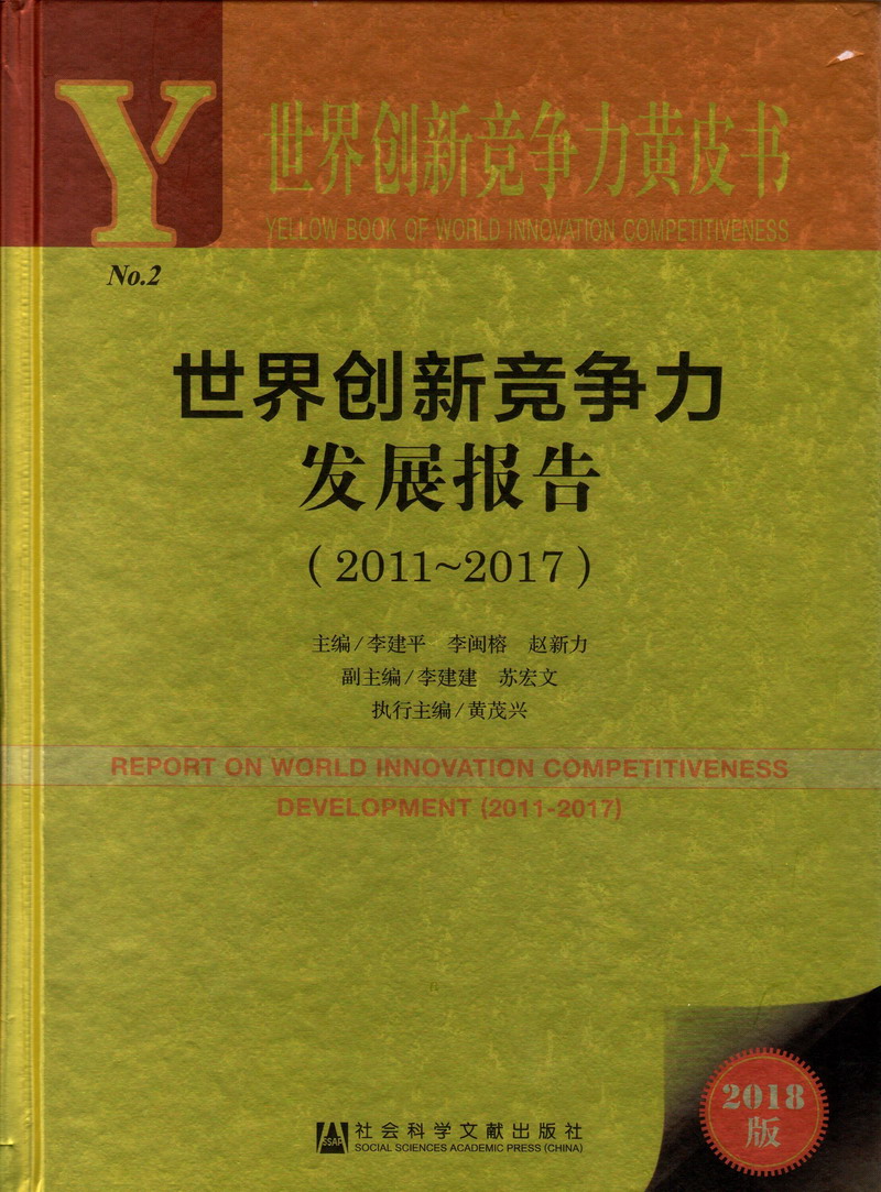 内射欧美老妇BB世界创新竞争力发展报告（2011-2017）